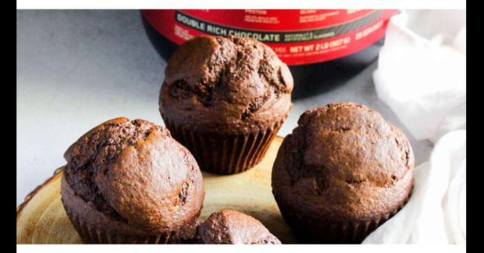 MUFFIN COKLAT PROTEIN BLENDER